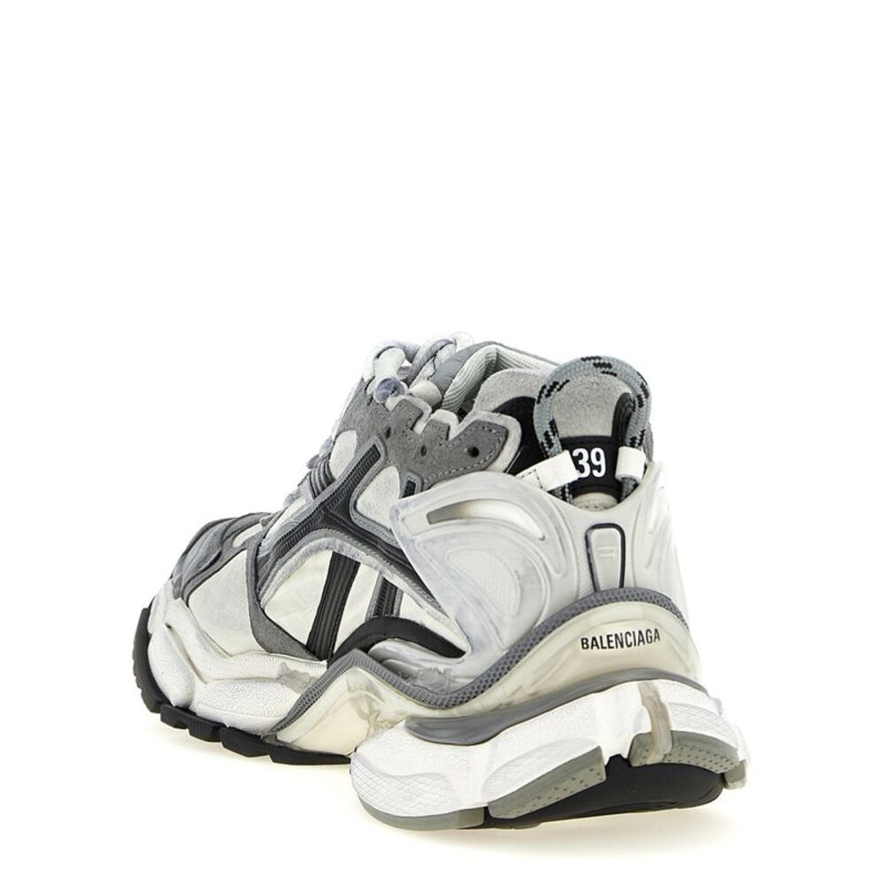 Balenciaga Gray Polyethylene Athletic Women's Sneakers - Picture 3 of 4